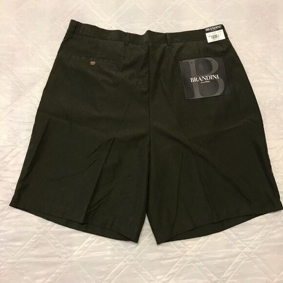 Brandini green‎ microfiber shorts waist 40 nwt - Picture 6 of 6